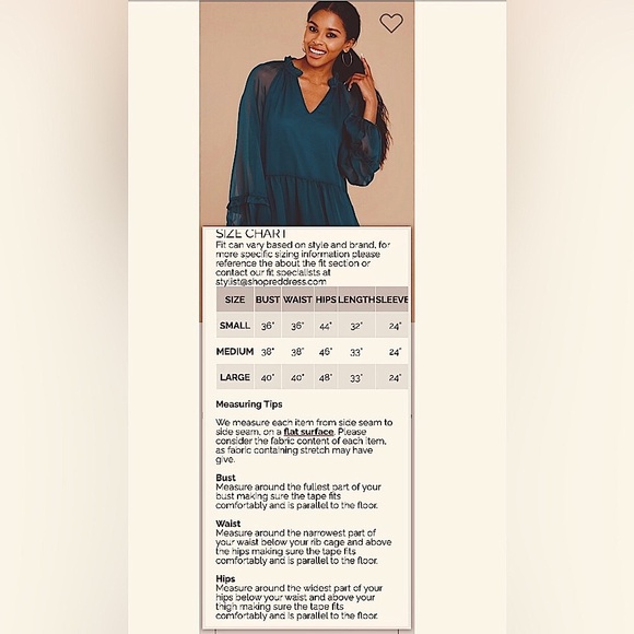 Red Dress Boutique Tunic Dress Teal Blue by Aura Sz S New NWT NIP - Picture 8 of 11